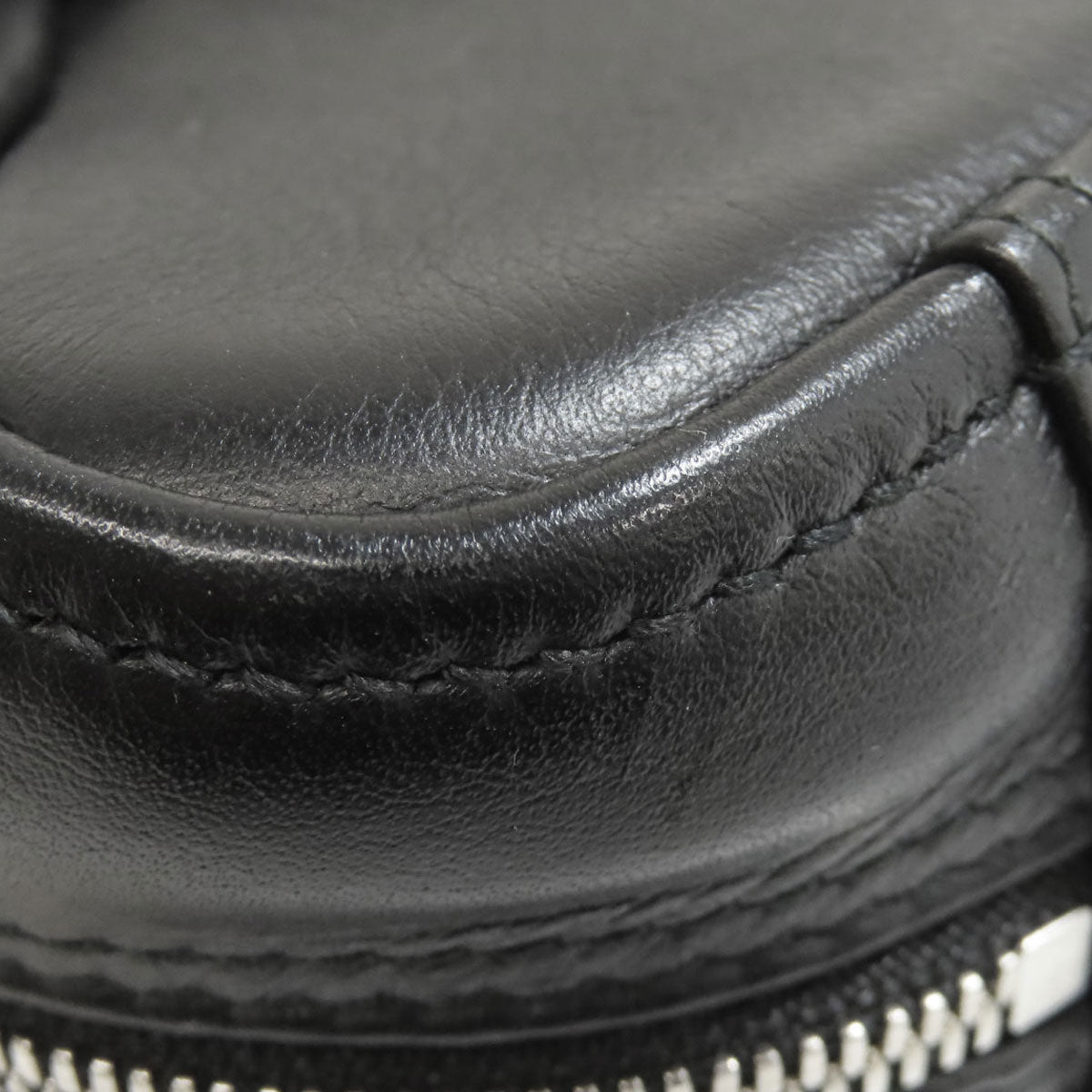 BALENCIAGA Handbag 527272 leather black Triangle Duffle 2WAY