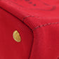 PRADA Handbag 1BG439 canvas Red Canapa mini 2 WAY