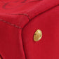 PRADA Handbag 1BG439 canvas Red Canapa mini 2 WAY