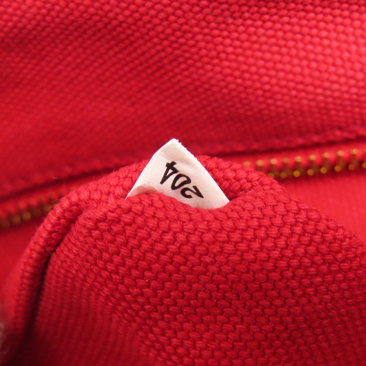 PRADA Handbag 1BG439 canvas Red Canapa mini 2 WAY