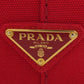 PRADA Handbag 1BG439 canvas Red Canapa mini 2 WAY
