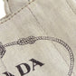 PRADA Handbag denim gray Canapa mini 2 WAY
