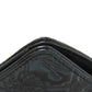 CHANEL Long Wallet Purse Patent leather black Icon SilverMetal