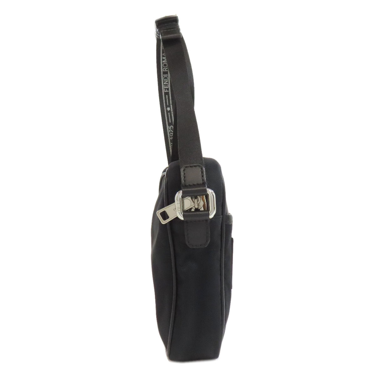 FENDI Shoulder Bag Nylon black logo