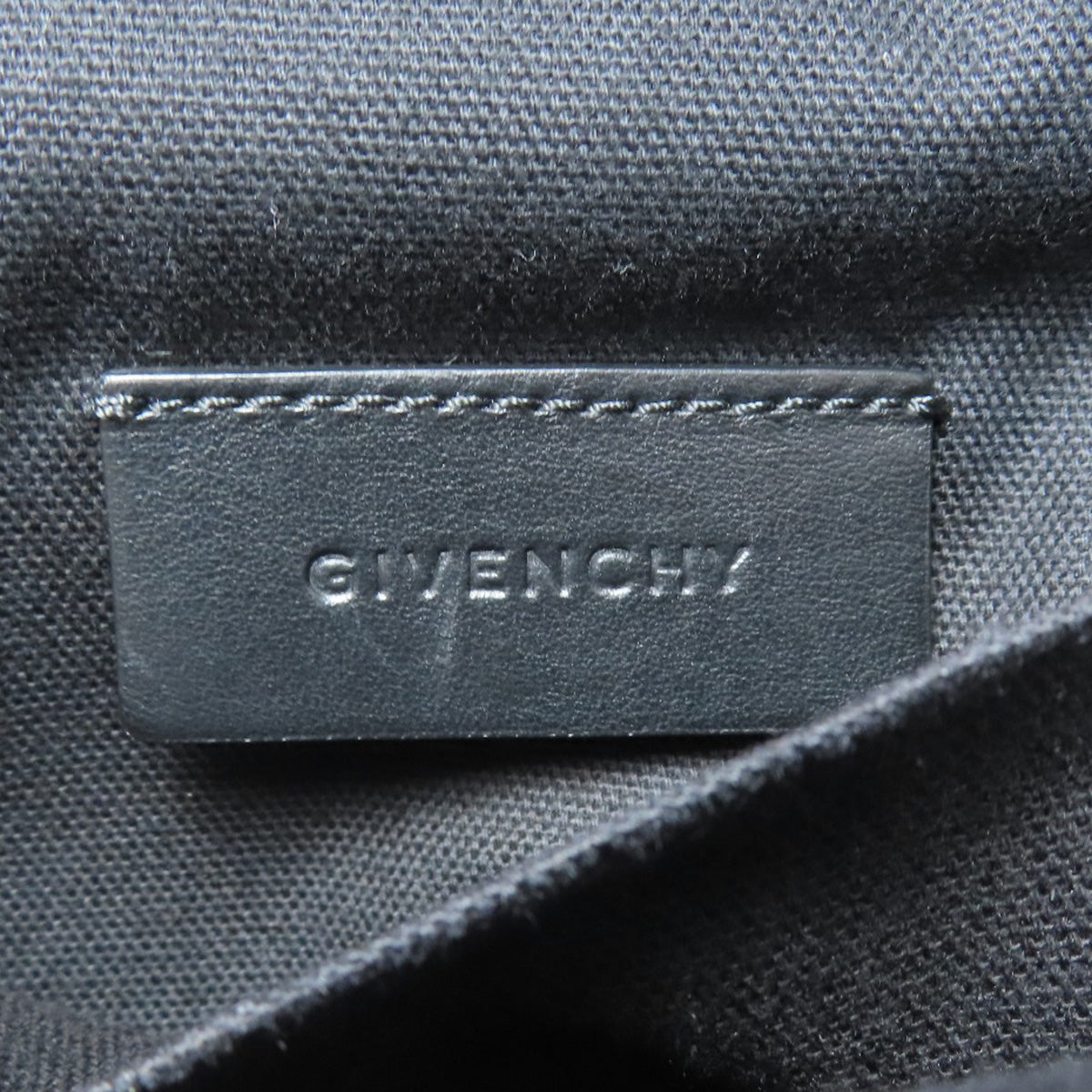 Givenchy Backpack leather black logo