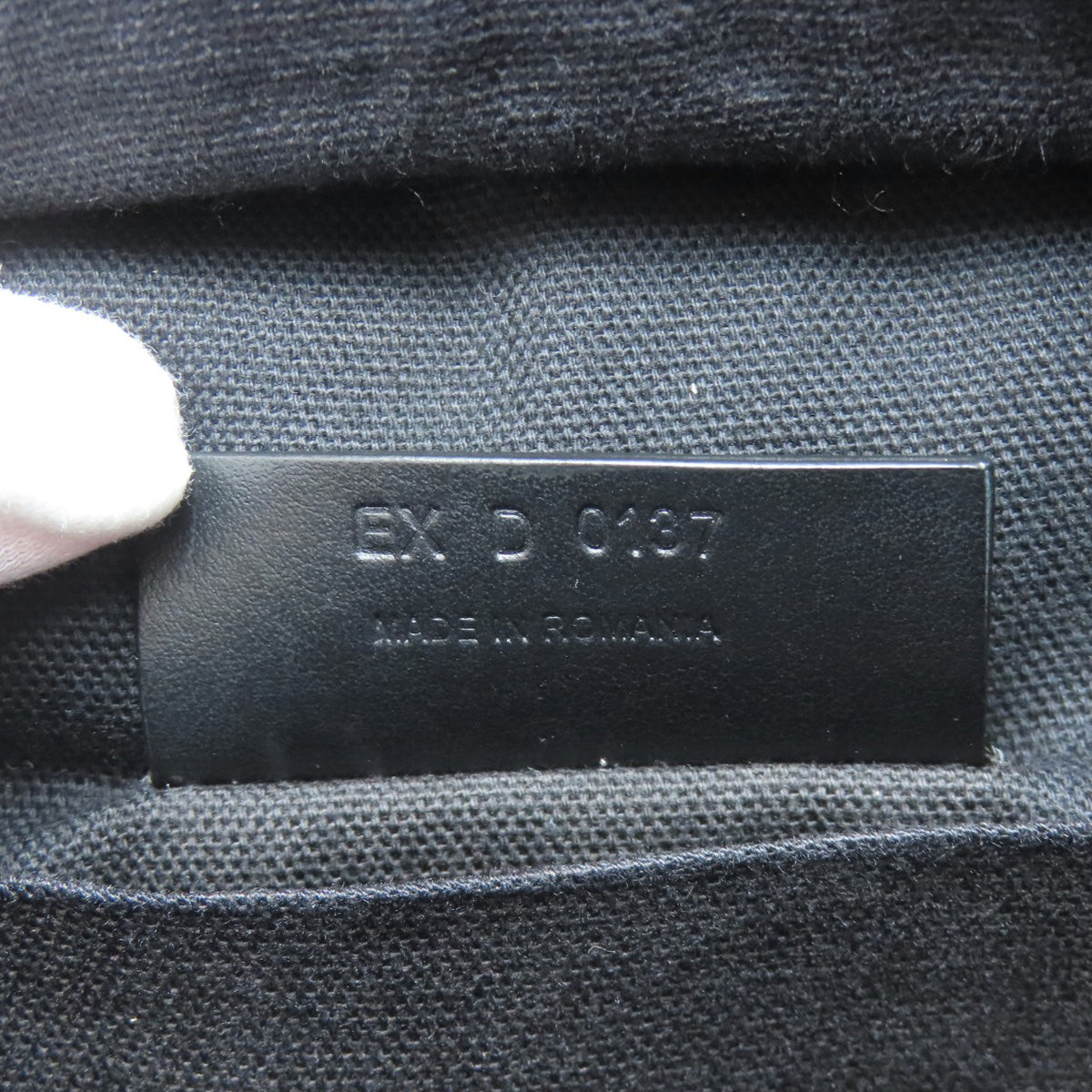 Givenchy Backpack leather black logo