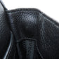 PRADA Shoulder Bag Calfskin black logoMetal