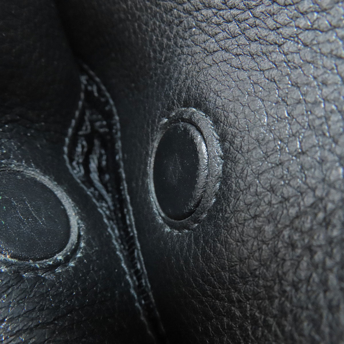 PRADA Shoulder Bag Calfskin black logoMetal