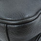 PRADA Shoulder Bag Calfskin black logoMetal