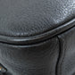PRADA Shoulder Bag Calfskin black logoMetal
