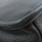 PRADA Shoulder Bag Calfskin black logoMetal
