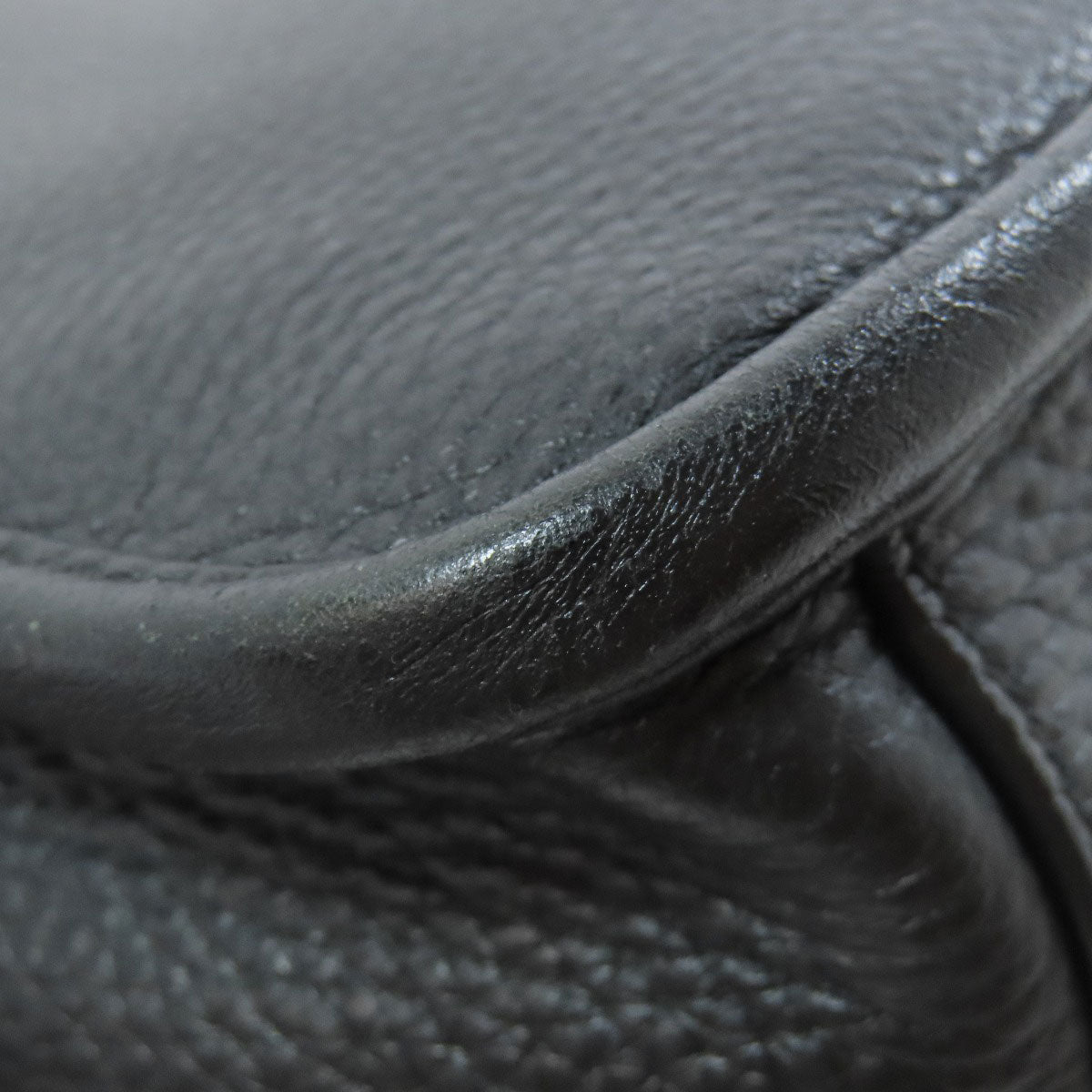 PRADA Shoulder Bag Calfskin black logoMetal