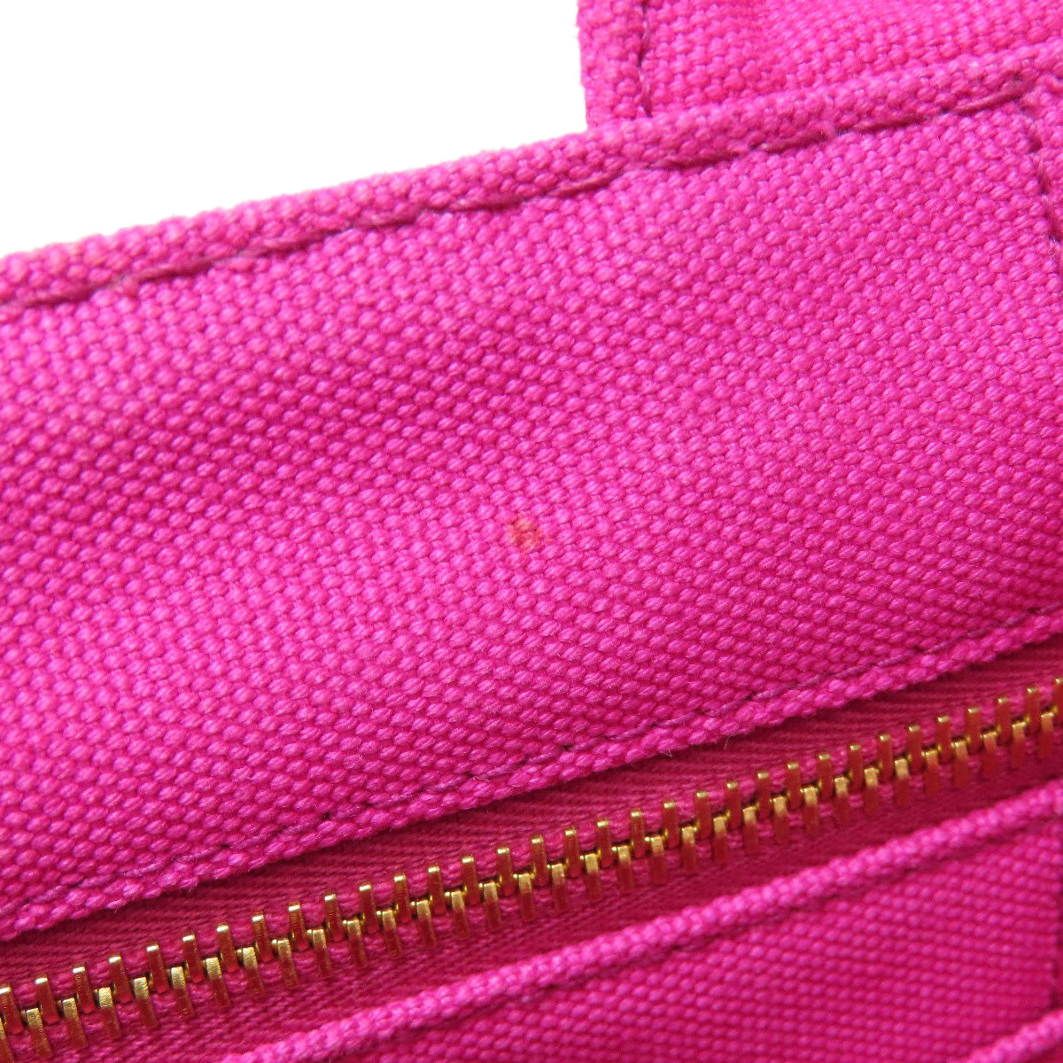 PRADA Handbag canvas pink Canapa mini 2 WAY