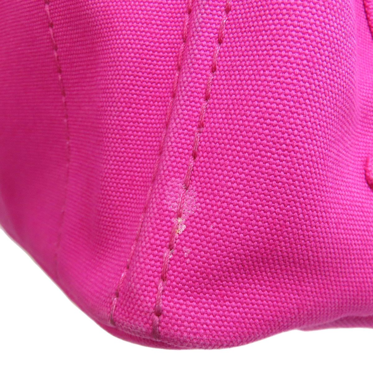 PRADA Handbag canvas pink Canapa mini 2 WAY