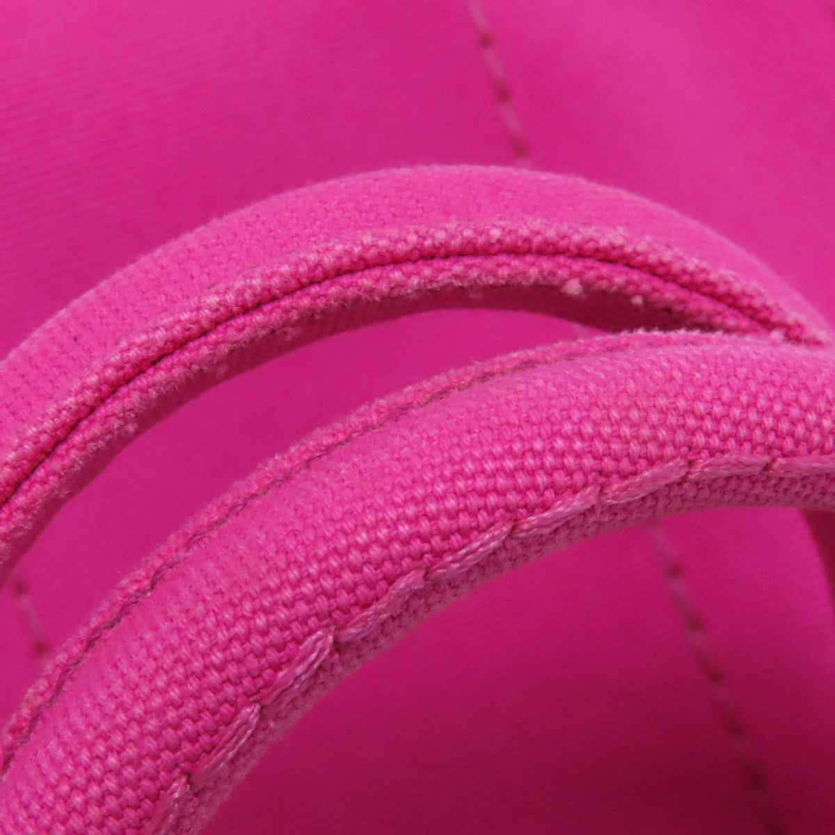 PRADA Handbag canvas pink Canapa mini 2 WAY