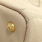 PRADA Handbag canvas beige Canapa mini 2 WAY