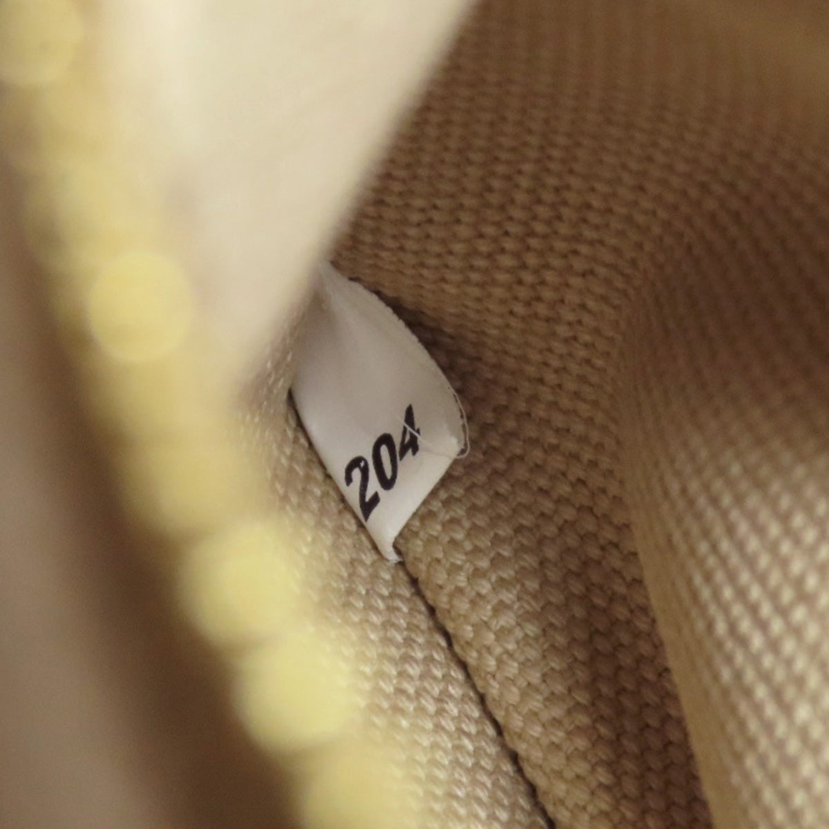 PRADA Handbag canvas beige Canapa mini 2 WAY