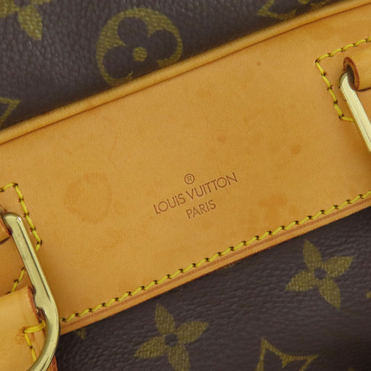 LOUIS VUITTON Handbag M47270 Monogram canvas Brown Deauville