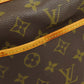 LOUIS VUITTON Handbag M47270 Monogram canvas Brown Deauville
