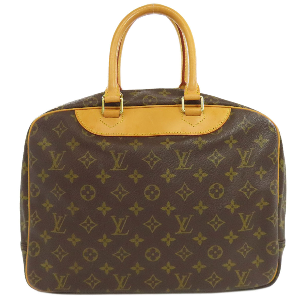 LOUIS VUITTON Handbag M47270 Monogram canvas Brown Deauville