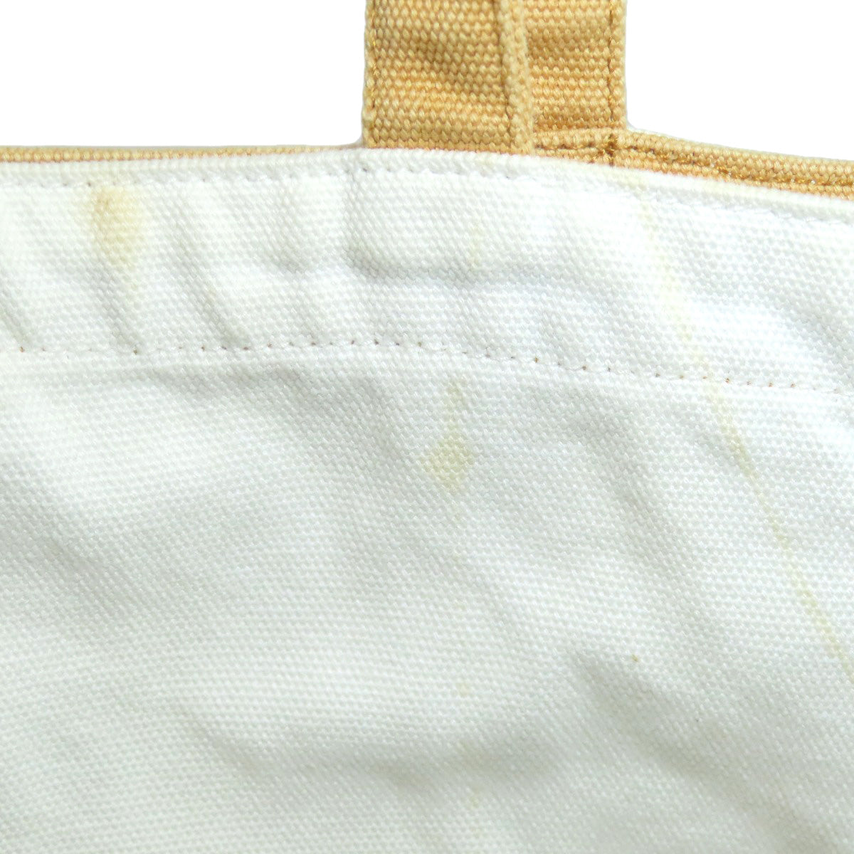 LOUIS VUITTON Tote Bag canvas white Fondation Tote