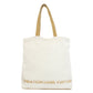 LOUIS VUITTON Tote Bag canvas white Fondation Tote