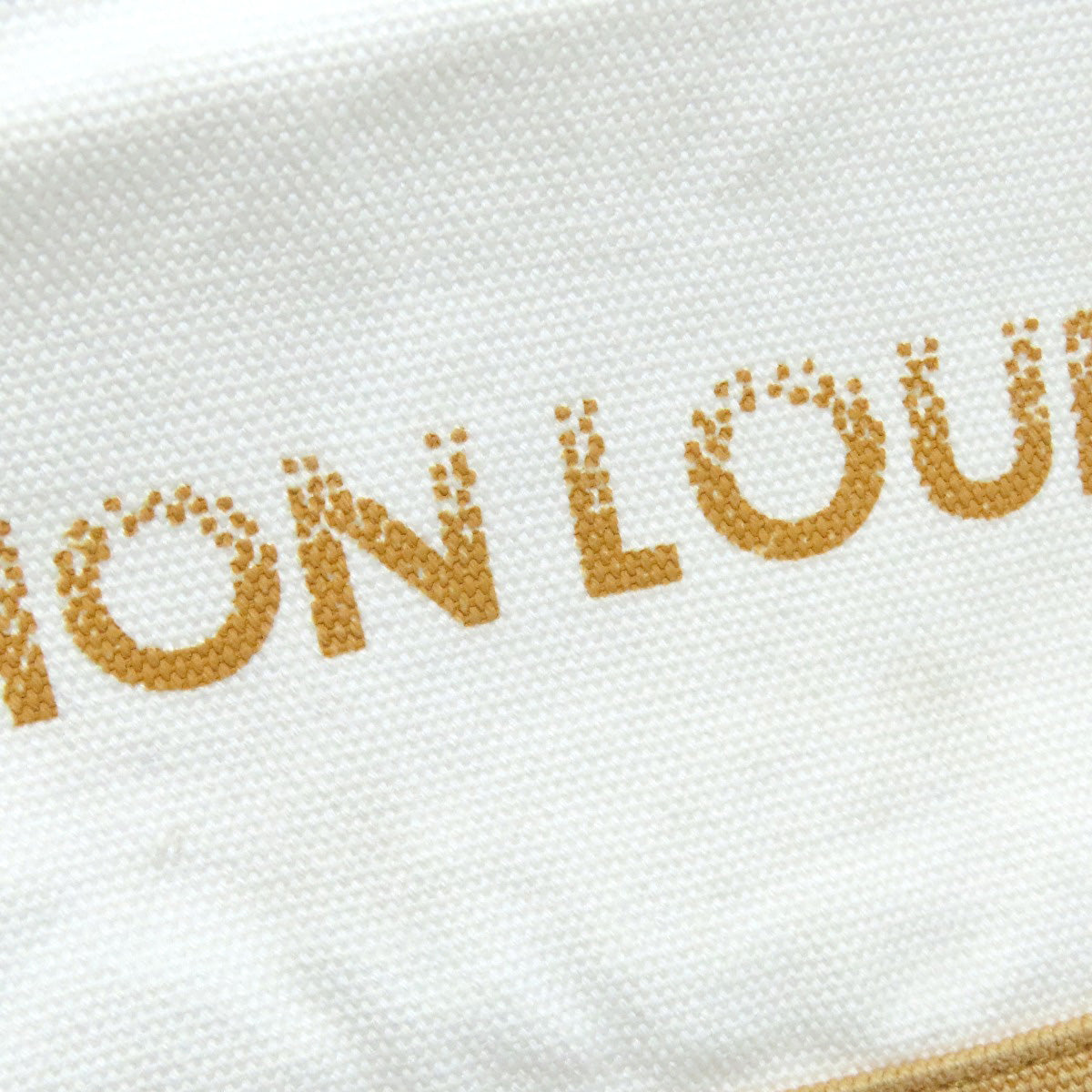 LOUIS VUITTON Tote Bag canvas white Fondation Tote