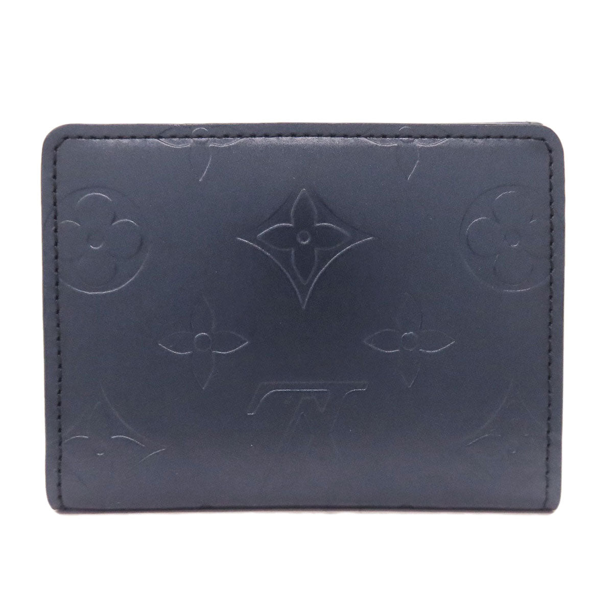 LOUIS VUITTON Bifold Wallet M65125 Monogram mat Navy Ludlow