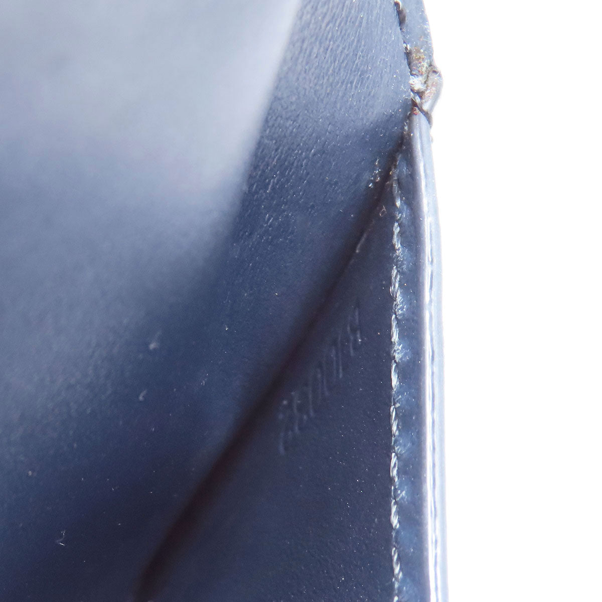 LOUIS VUITTON Bifold Wallet M65125 Monogram mat Navy Ludlow
