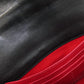 PRADA Shoulder Bag leather black Gathered