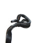 PRADA Shoulder Bag leather black Gathered