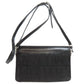 PRADA Shoulder Bag leather black Gathered