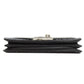 PRADA Shoulder Bag leather black Gathered