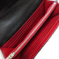 PRADA Shoulder Bag leather black Gathered