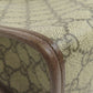 GUCCI Clutch bag 598234 PVC Brown Off-White Medium Pouch in GG Supreme