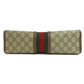 GUCCI Clutch bag 598234 PVC Brown Off-White Medium Pouch in GG Supreme
