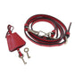 PRADA Shoulder Bag BN2662 Safiano Red Chain 3WAY