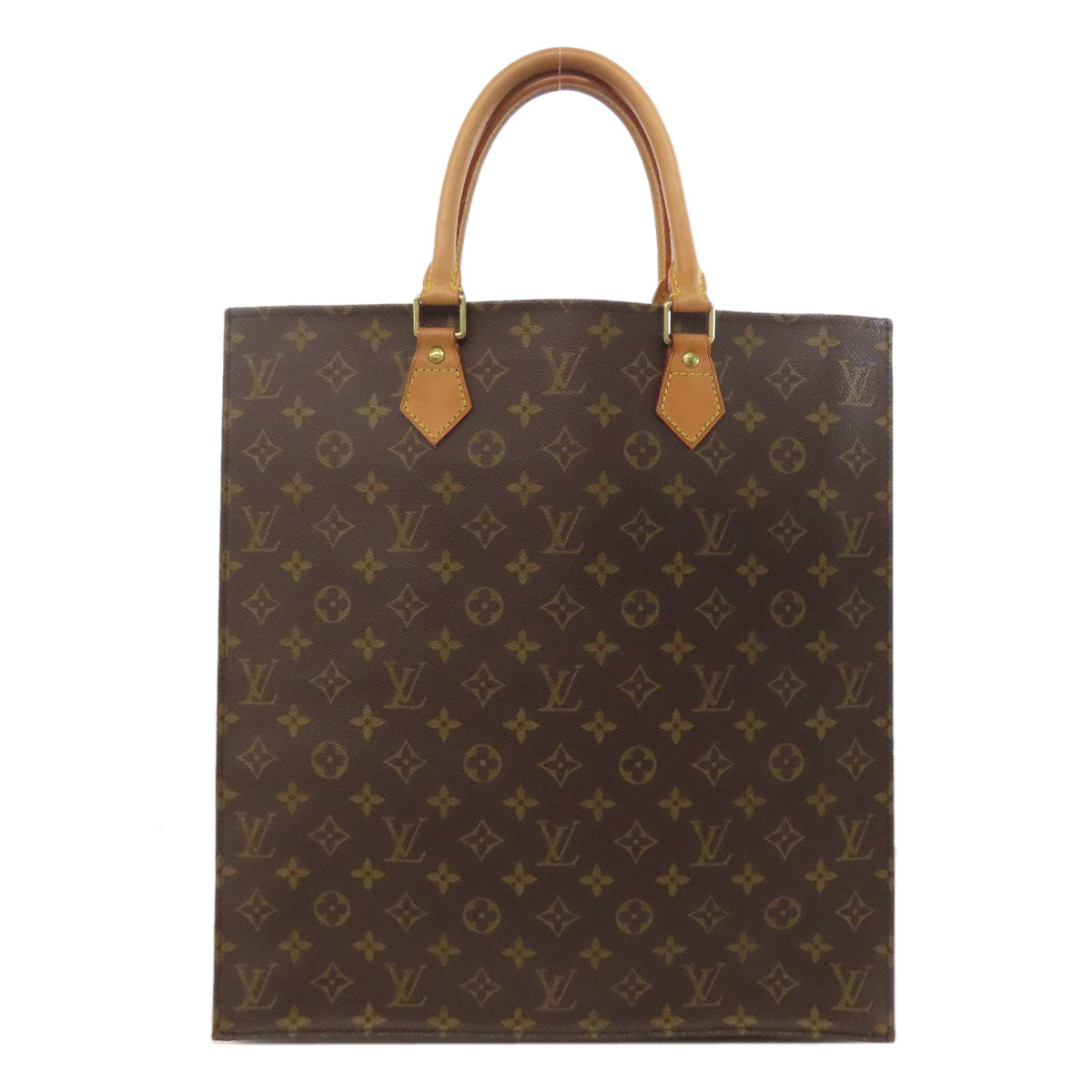 LOUIS VUITTON Tote Bag M51140 Monogram canvas Brown Sac Plat