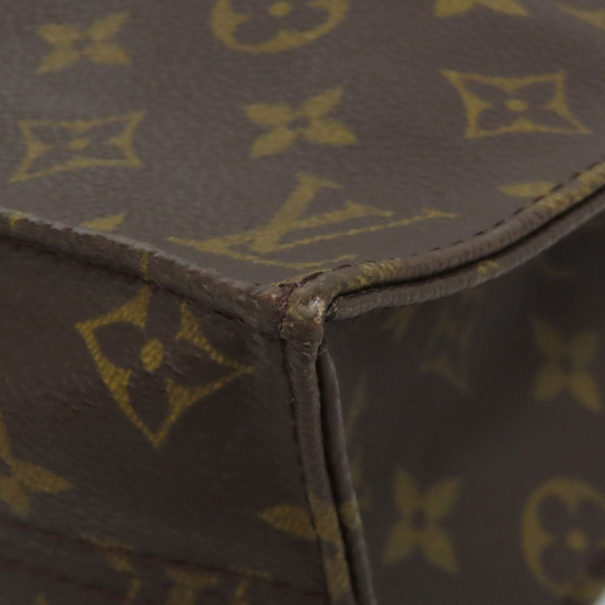 LOUIS VUITTON Tote Bag M51140 Monogram canvas Brown Sac Plat