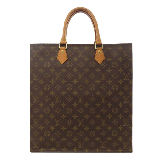 LOUIS VUITTON Tote Bag M51140 Monogram canvas Brown Sac Plat