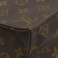 LOUIS VUITTON Tote Bag M51140 Monogram canvas Brown Sac Plat