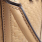 GUCCI Handbag 449654 Calfskin beige GG Signature Microssima Outlet 2-Way