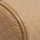 GUCCI Handbag 449654 Calfskin beige GG Signature Microssima Outlet 2-Way