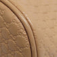 GUCCI Handbag 449654 Calfskin beige GG Signature Microssima Outlet 2-Way