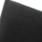 PRADA Bifold Wallet Safiano black logoMetal