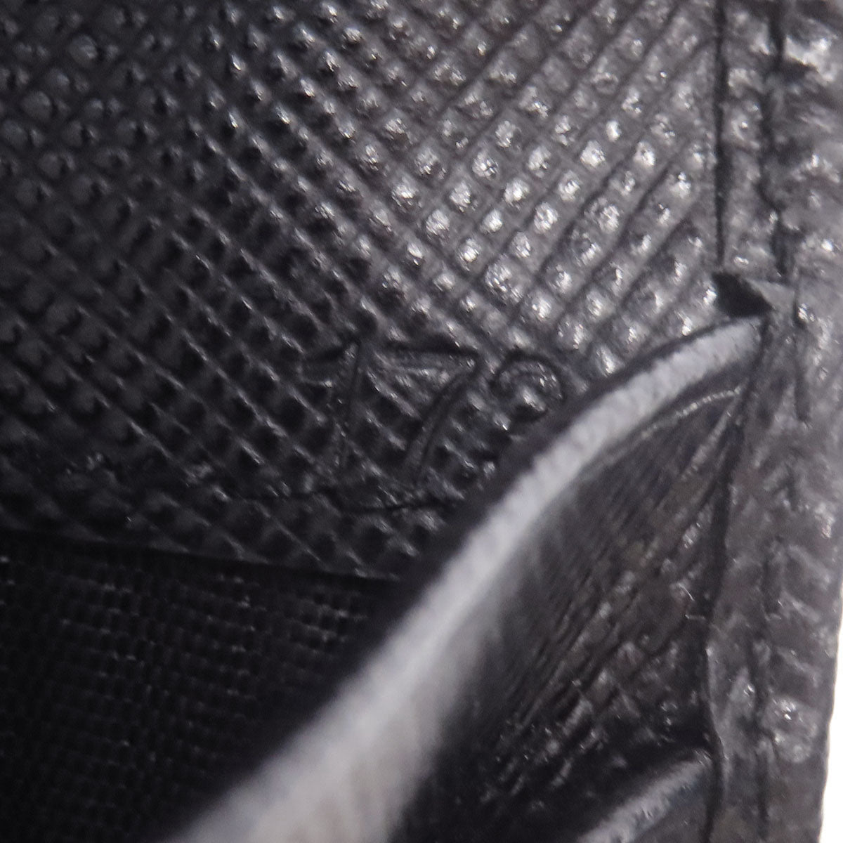 PRADA Bifold Wallet Safiano black logoMetal