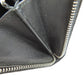 LOEWE Long Wallet Purse leather black Anagram embossing