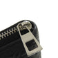 LOEWE Long Wallet Purse leather black Anagram embossing