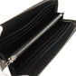 LOEWE Long Wallet Purse leather black Anagram embossing