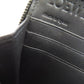 LOEWE Long Wallet Purse leather black Anagram embossing